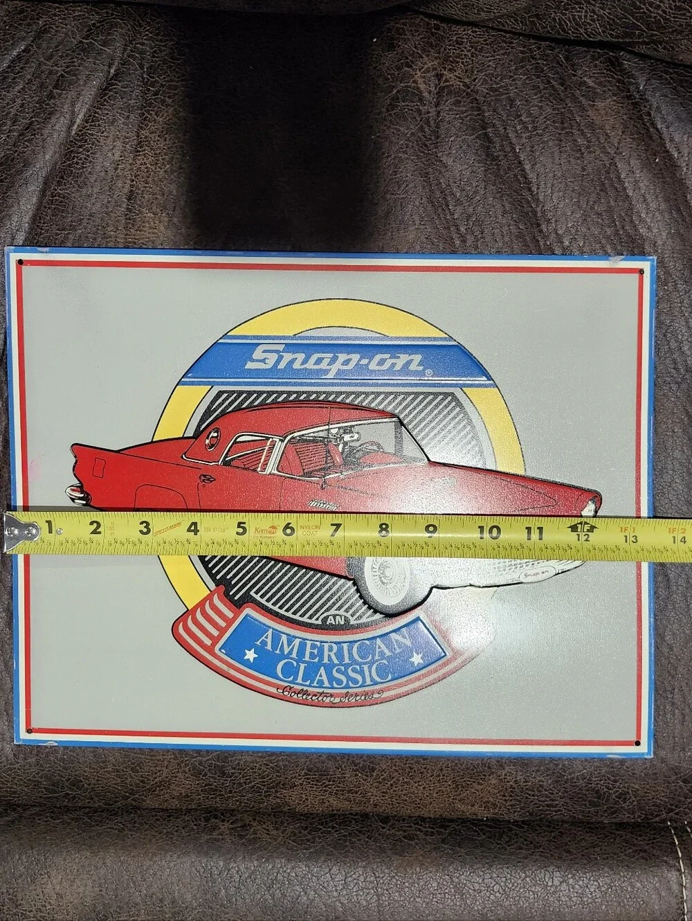 Snap-On Nostalgic Reproduction Metal Sign